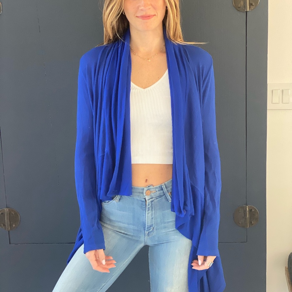 Amazing Blue yoga Sweater